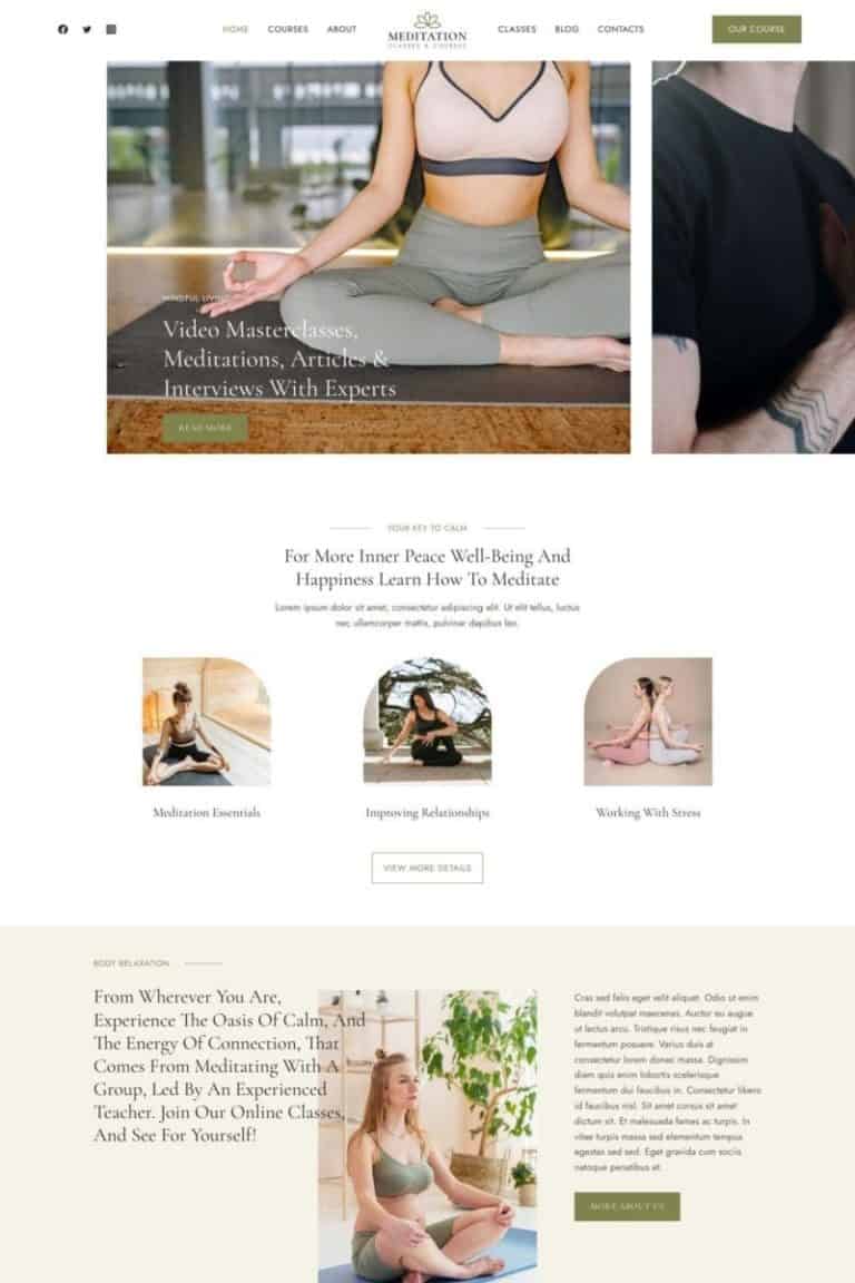 Meditation Course