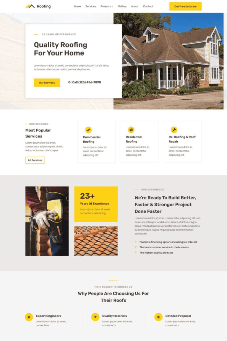 Roofing